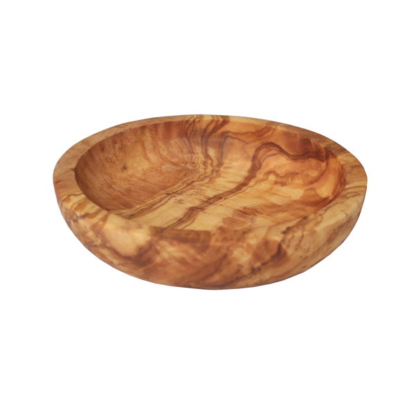 Large Olive Wood Fruit Bowl - Oval